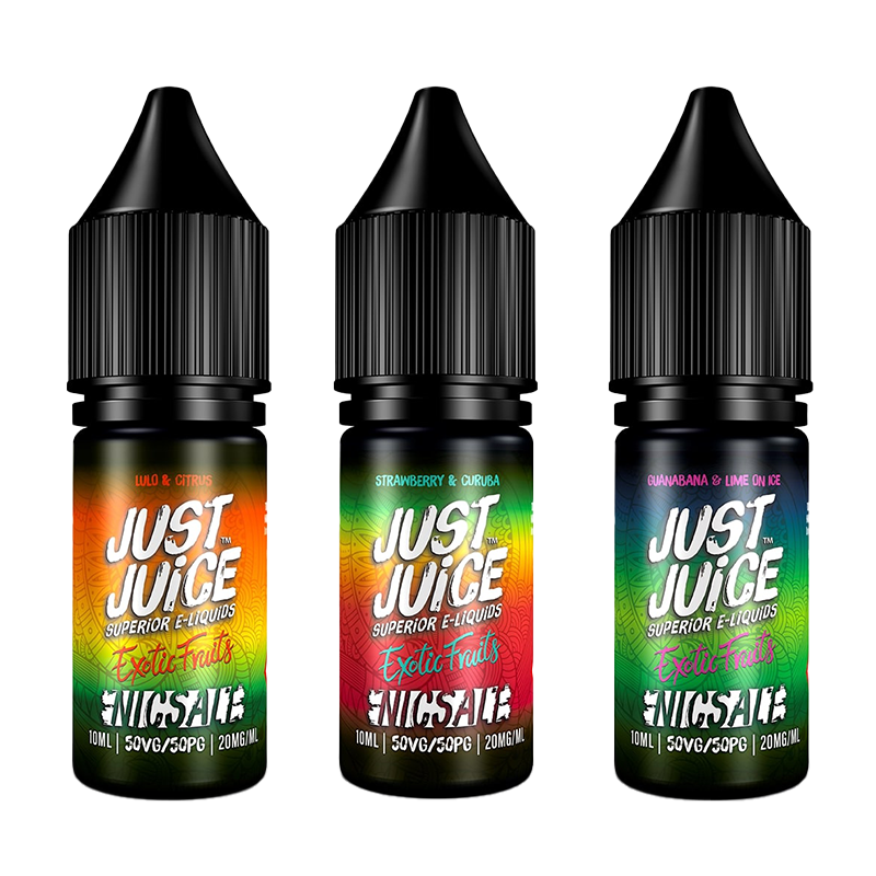 3358-1.png Just Juice EXOTIC FRUITS 10ml Nic Salts - Image 1
