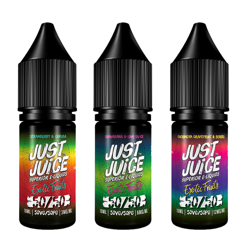 3399-1.png Just Juice EXOTIC FRUITS 10ml 50/50 E-Liquid - Image 1