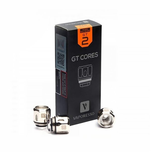 1858-1.jpg Vaporesso GT2 CORE Coils 0.4 ohm (3-Pack) - Image 1
