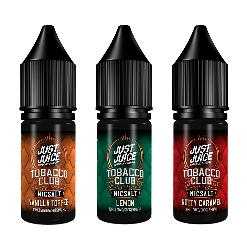Just Juice TOBACCO CLUB 10ml Nic Salts - Image 1