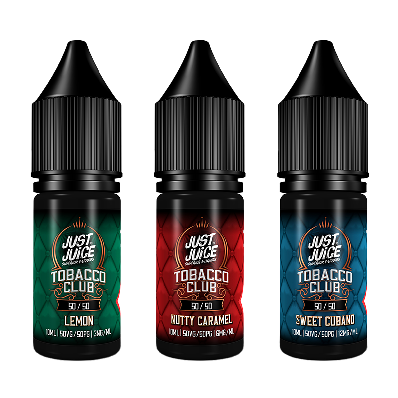 Just Juice TOBACCO CLUB 10ml 50/50 E-Liquid - Image 1