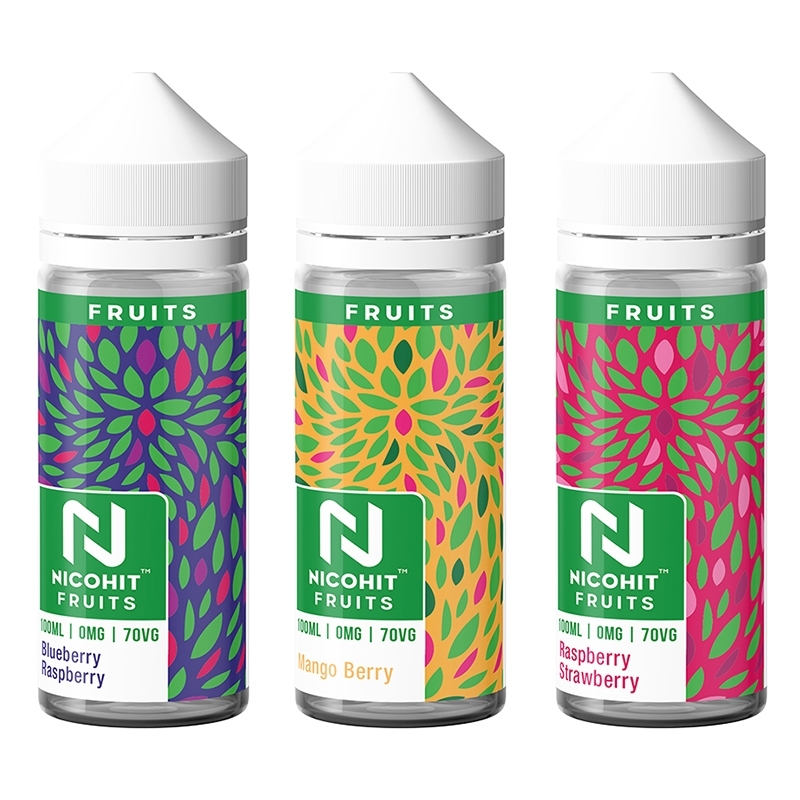 Nicohit FRUITS 100ml Shortfill - Image 1