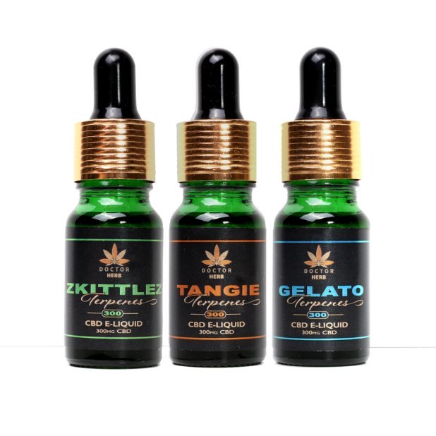 Zkittlez300Gelato300Tangie300-2 Doctor Herb CBD E-Liquid - Image 1