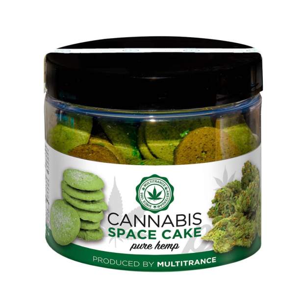 MULTITRANCE CANNABIS SPACE CAKE COOKIES PURE HEMP