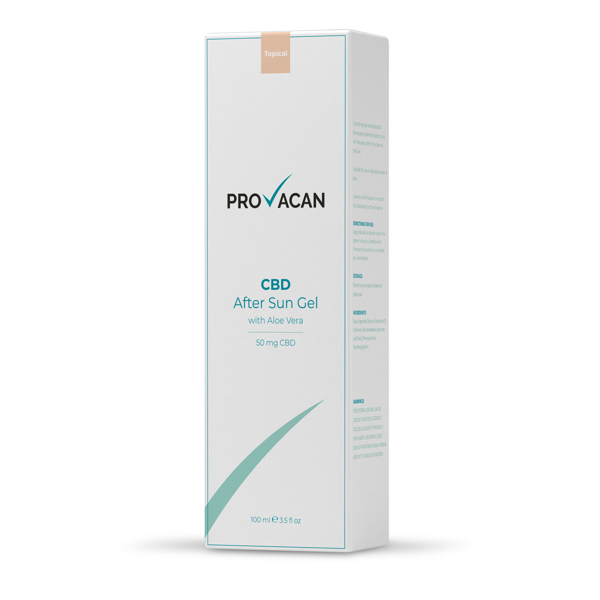 Provacan CBD After Sun Gel Lotion - Image 1