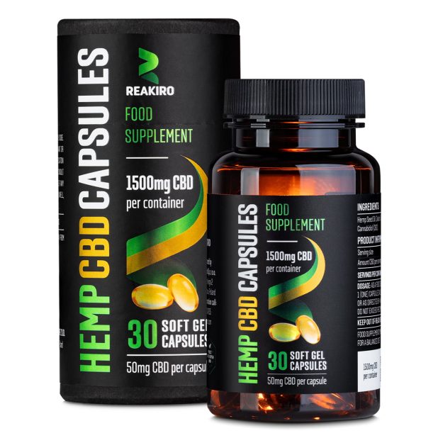 Reakiro CBD Gel Capsules - Image 3