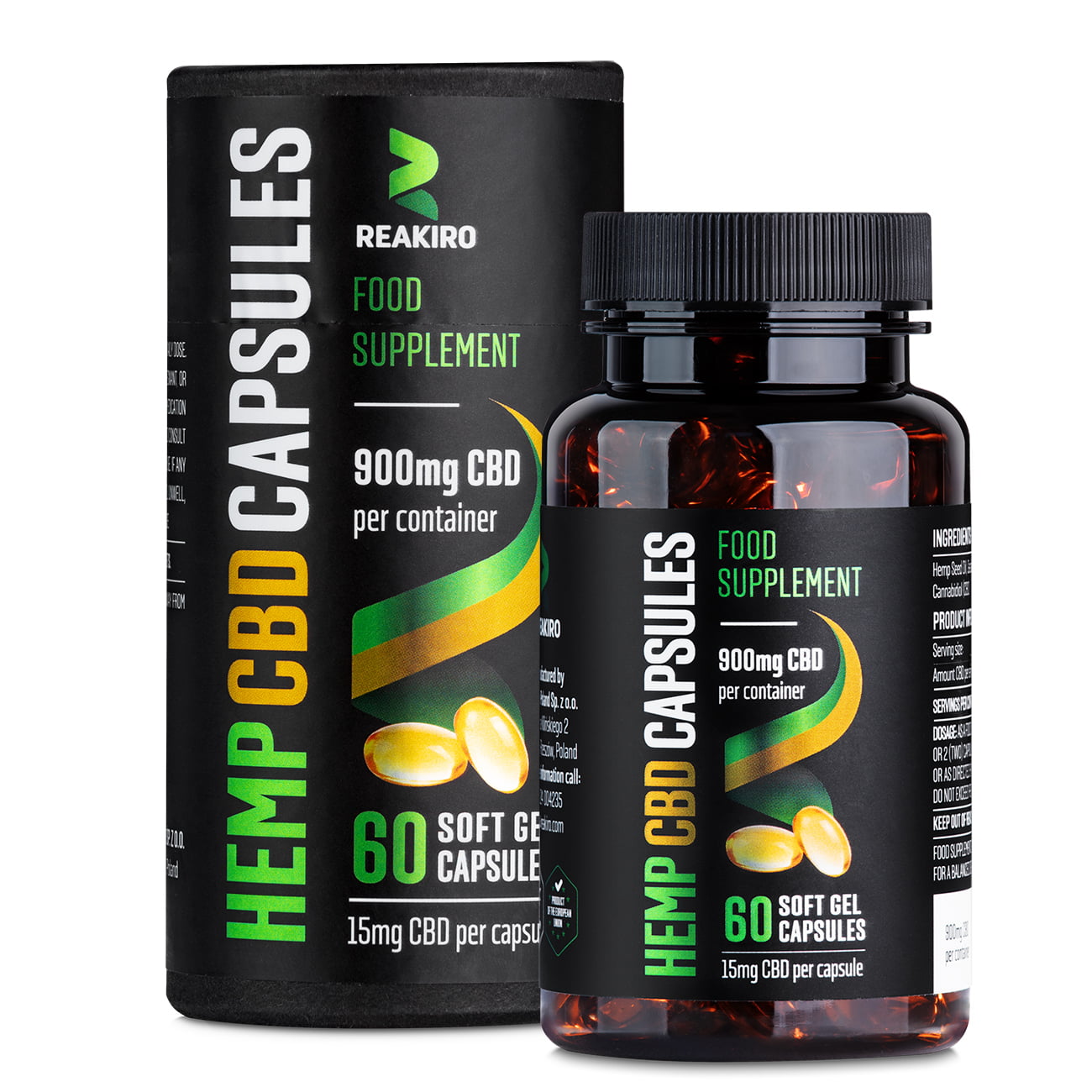 Reakiro CBD Gel Capsules - Image 4