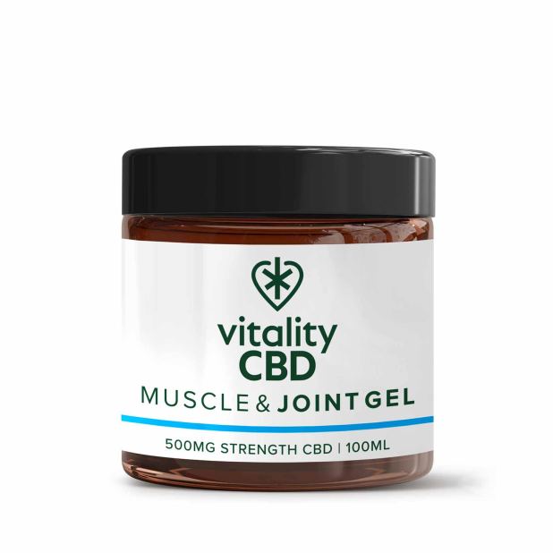 Vitality CBD Muscle and Joint Gel - Image 2