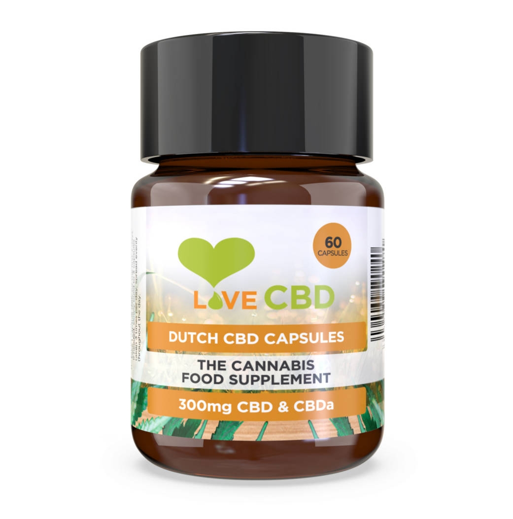 1186-1.jpg Love CBD Dutch Capsules 300mg (5mg x 60) - Image 1