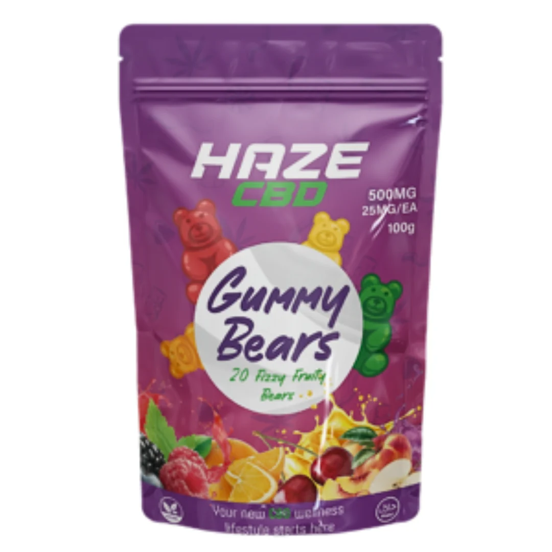 Fizzy Fruity Bears - 500mg(20pcs) Fizzy Fruity Bears - 500mg(20pcs)