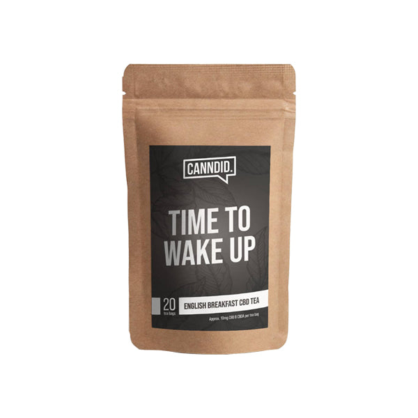 Canndid 200mg CBD English Breakfast Tea Bags - 20 Bags - Image 1
