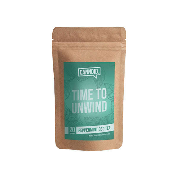 JWNAA0017X0271.jpg Canndid 200mg CBD Peppermint Tea Bags - 20 Bags - Image 1