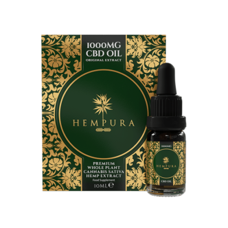 Hempura 1000mg CBD Broad Spectrum Oil with terpenes – 10ml Nature Creations CBD and healthcare store