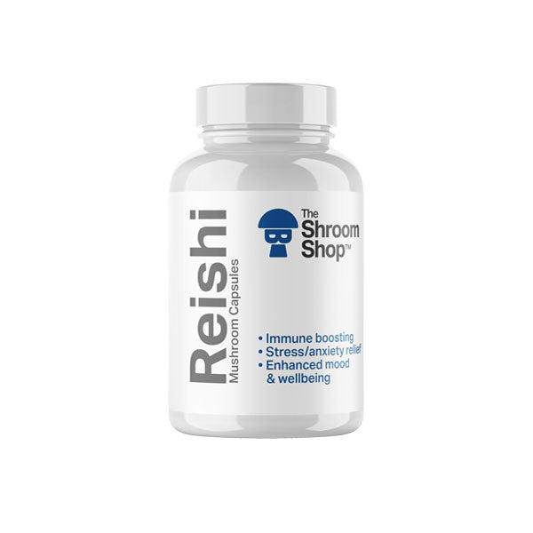 The Shroom Shop Reishi Mushroom 45000mg Capsules - 90 Caps - Image 1