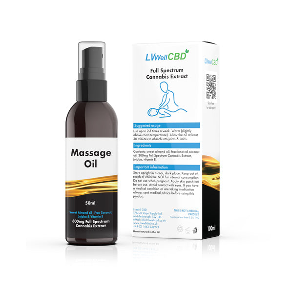 JWNAO0118X0066-1.jpg LVWell CBD 300mg 100ml Massage Oil - Image 1