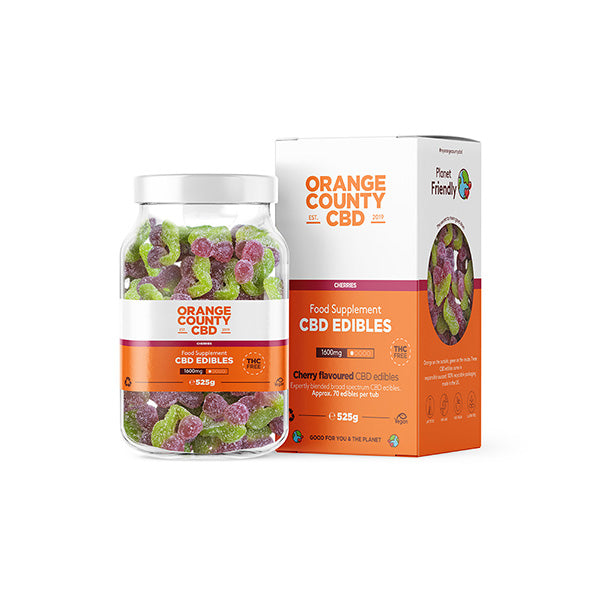 Orange County CBD 1600mg Gummies - Large Pack - Image 1