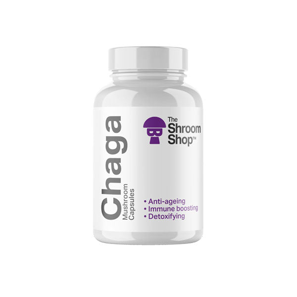 JWNAP0267X0270.jpg The Shroom Shop Chaga Mushroom 45000mg Capsules - 90 Caps - Image 1