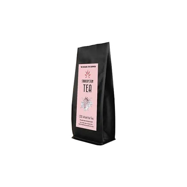 The Unusual Tea Company 3% CBD Hemp Tea - Strawberry Cream 40g - Image 1