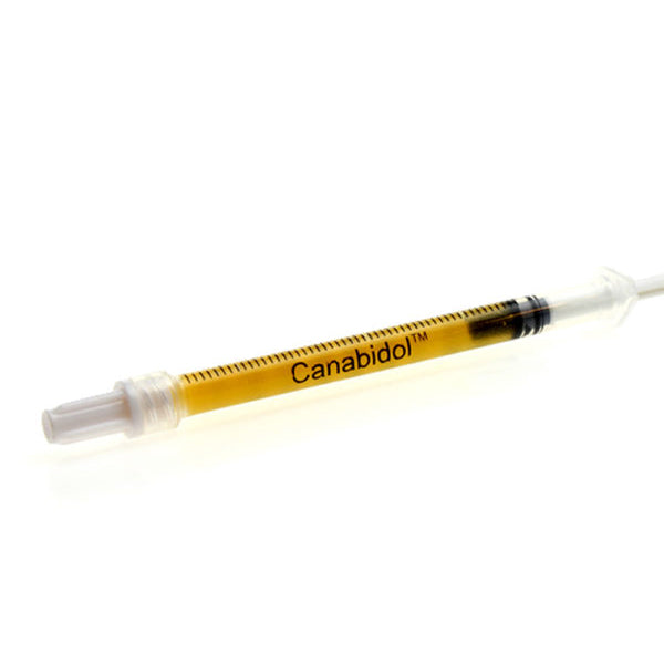 CBD by British Cannabis 500mg CBD Cannabis Extract Syringe 1ml - Image 1