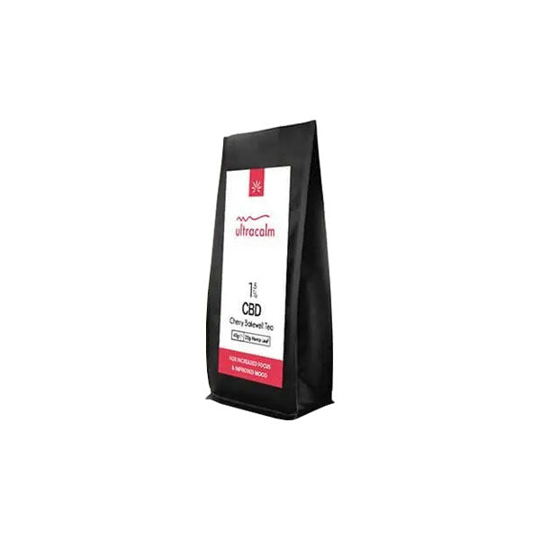 Ultracalm 1.5% CBD Hemp Tea - Cherry Bakewell 40g - Image 1