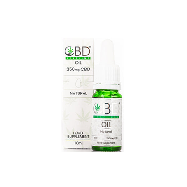 JWNBE0127X0127.jpg CBD Leafline 250mg CBD Food Supplement Oil 10ml - Image 1