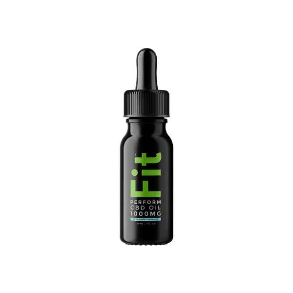 Fit CBD 1000mg CBD Spearmint Perform CBD Oil 30ml - Image 1