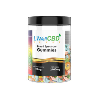 LVWell CBD 2400mg CBD Fizzy Mix Gummies – 120 Pieces Nature Creations CBD and healthcare store
