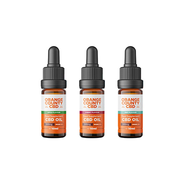 Orange County CBD 500mg Broad Spectrum CBD Oil - 10ml - Image 3
