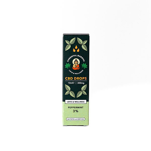 Cheerful Buddha 500mg CBD Drops 10ml - Image 1