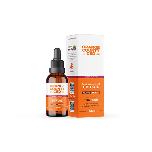 JWNBI0051X0068.jpg Orange County CBD 1500mg Flavoured Tincture Oil 30ml - Image 1