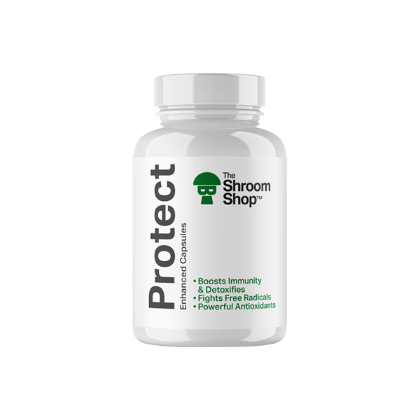 JWNBJ0147X0270.png The Shroom Shop Enhanced Protect 67500mg Capsules - 90 Caps - Image 1