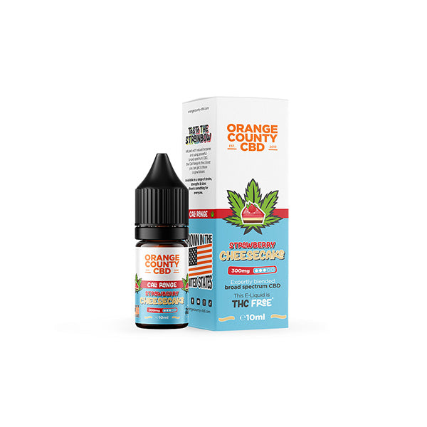 Orange County CBD Cali Range 300mg CBD 10ml E-liquid (60VG/40PG) - Image 8