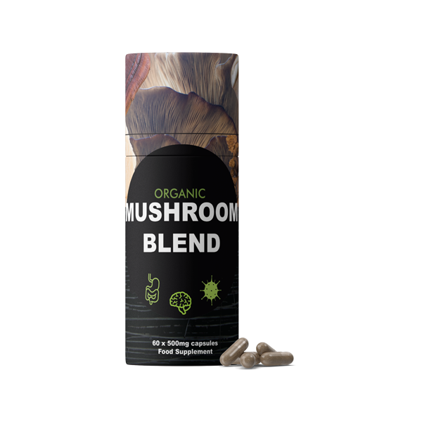 JWNBN0152X0348.png Feel Supreme 30000mg Organic Mushroom Blend Capsules - 60 Caps - Image 1