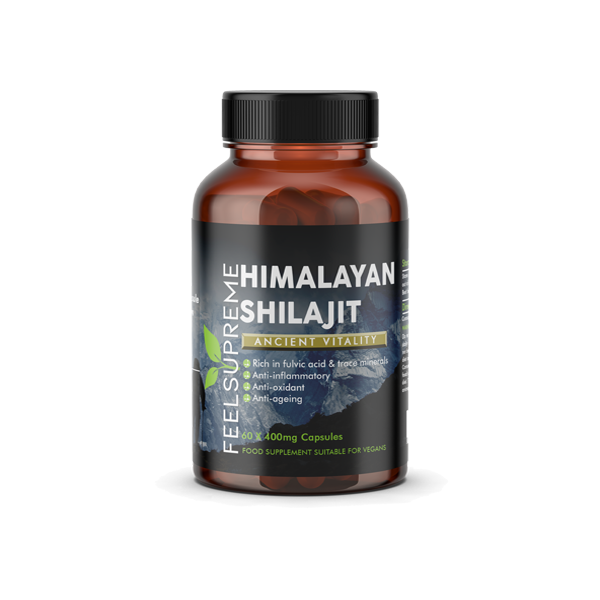 JWNBN0154X0348.png Feel Supreme 24000mg Himalayan Shilajit Capsules - 60 Caps - Image 1