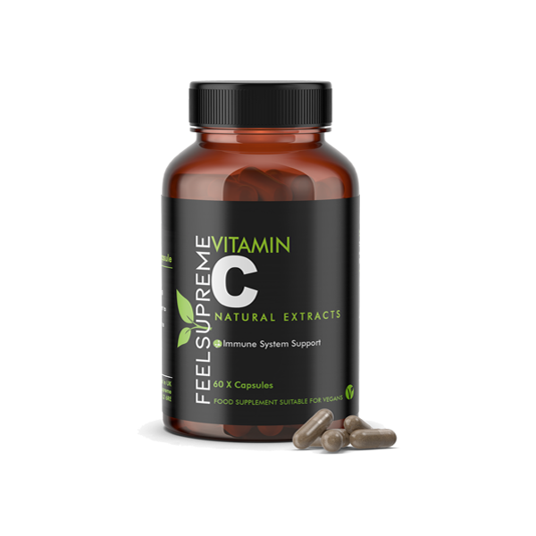 JWNBN0173X0348.png Feel Supreme 7500mg Vitamin C Natural Extracts Tablets - 60 Caps - Image 1
