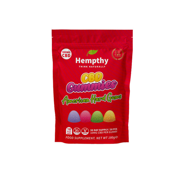 Hempthy 300mg CBD Gummies 30 Ct Pouch - Image 3