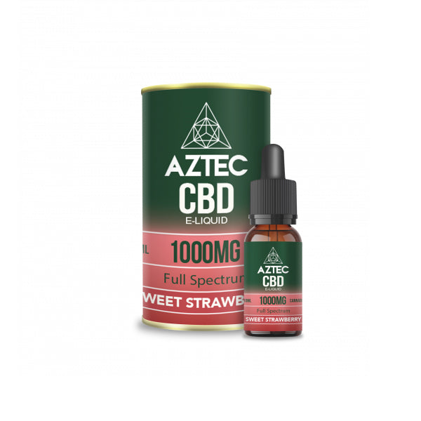 Aztec CBD 1000mg CBD Vaping Liquid 10ml (50PG/50VG) - Image 5