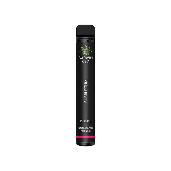 Darwin 300mg CBD Isolate Disposable Vape Device 600 Puffs - Image 1