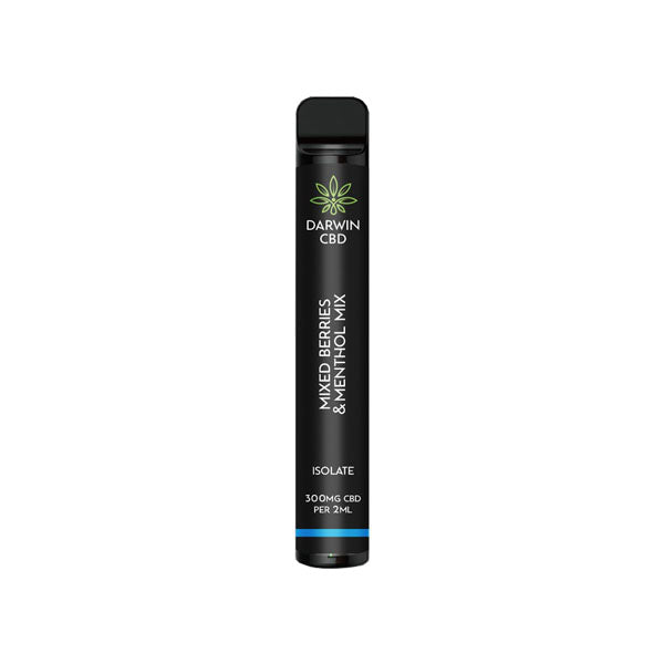 Darwin 300mg CBD Isolate Disposable Vape Device 600 Puffs - Image 7