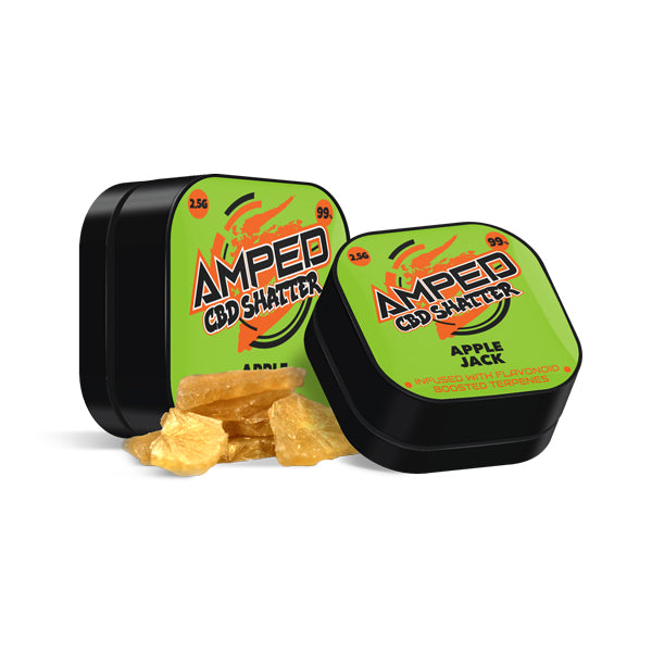 Amped CBD 99% CBD Shatter 1g - Image 7