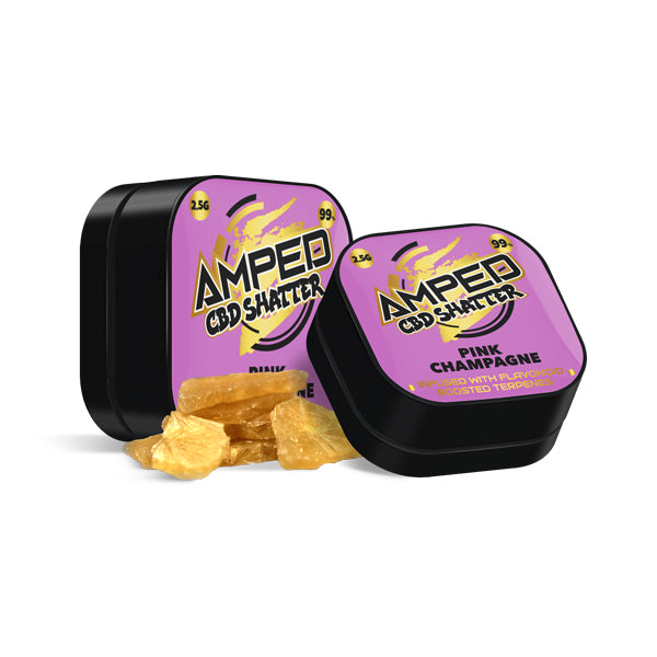 Amped CBD 99% CBD Shatter 1g - Image 8