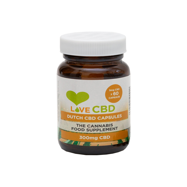 JWNDD0009X0384.png Love CBD 300mg Dutch CBD Capsules - 60 Caps - Image 1