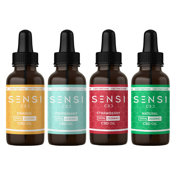 Sensi CBD 2500mg CBD Broad-Spectrum Tinture Oil 30ml (BUY 1 GET 1 FREE) - Image 6