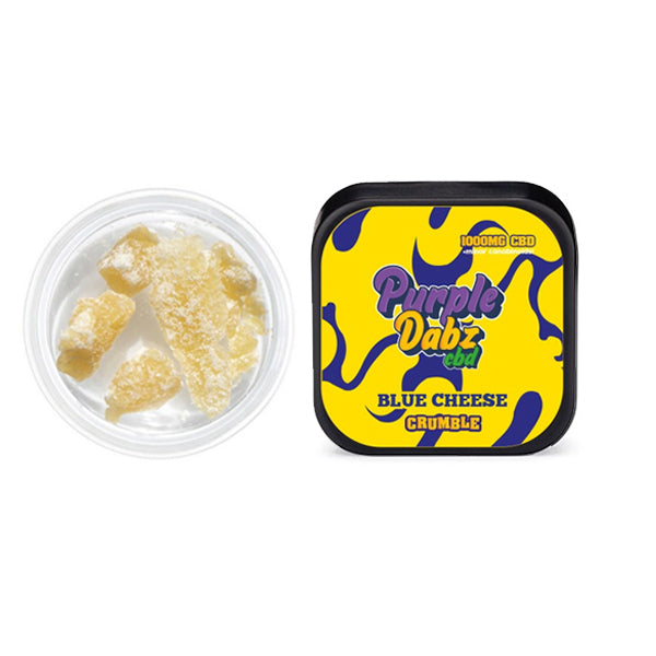 Purple Dabz by Purple Dank 1000mg CBD Crumble - Blue Cheese (BUY 1 GET 1 FREE) - Image 1