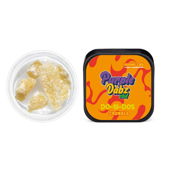 Purple Dabz by Purple Dank 1000mg CBD Crumble - DO-SI-DOS (BUY 1 GET 1 FREE) - Image 1