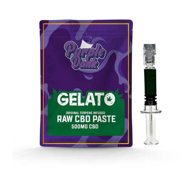 Purple Dank 1000mg CBD Raw Paste with Natural Terpenes - Gelato (BUY 1 GET 1 FREE) - Image 1