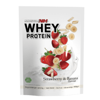 Muscle NH2 Whey Protein 900g - Strawberry & Banana Flavour