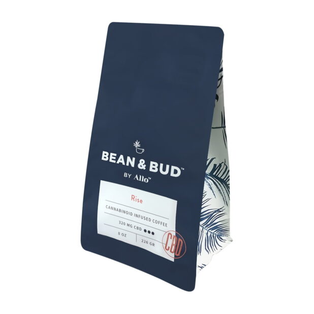 bean bud rise coffee CBD infused coffee 320mg 8oz