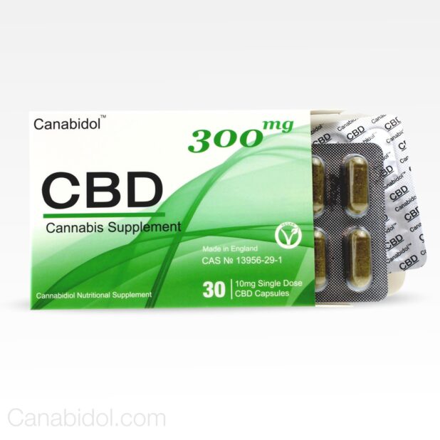 canabidol cbd capsules gel tabs 300
