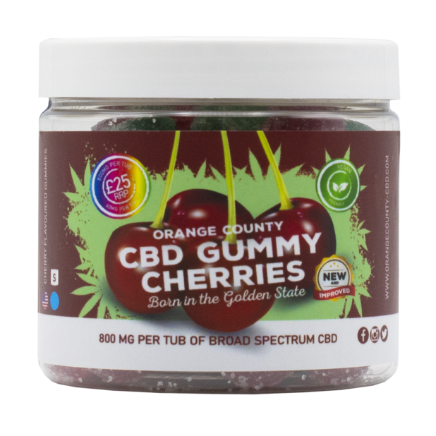 Orange County CBD Gummies Cherries / Strawberry Nature Creations CBD and healthcare store